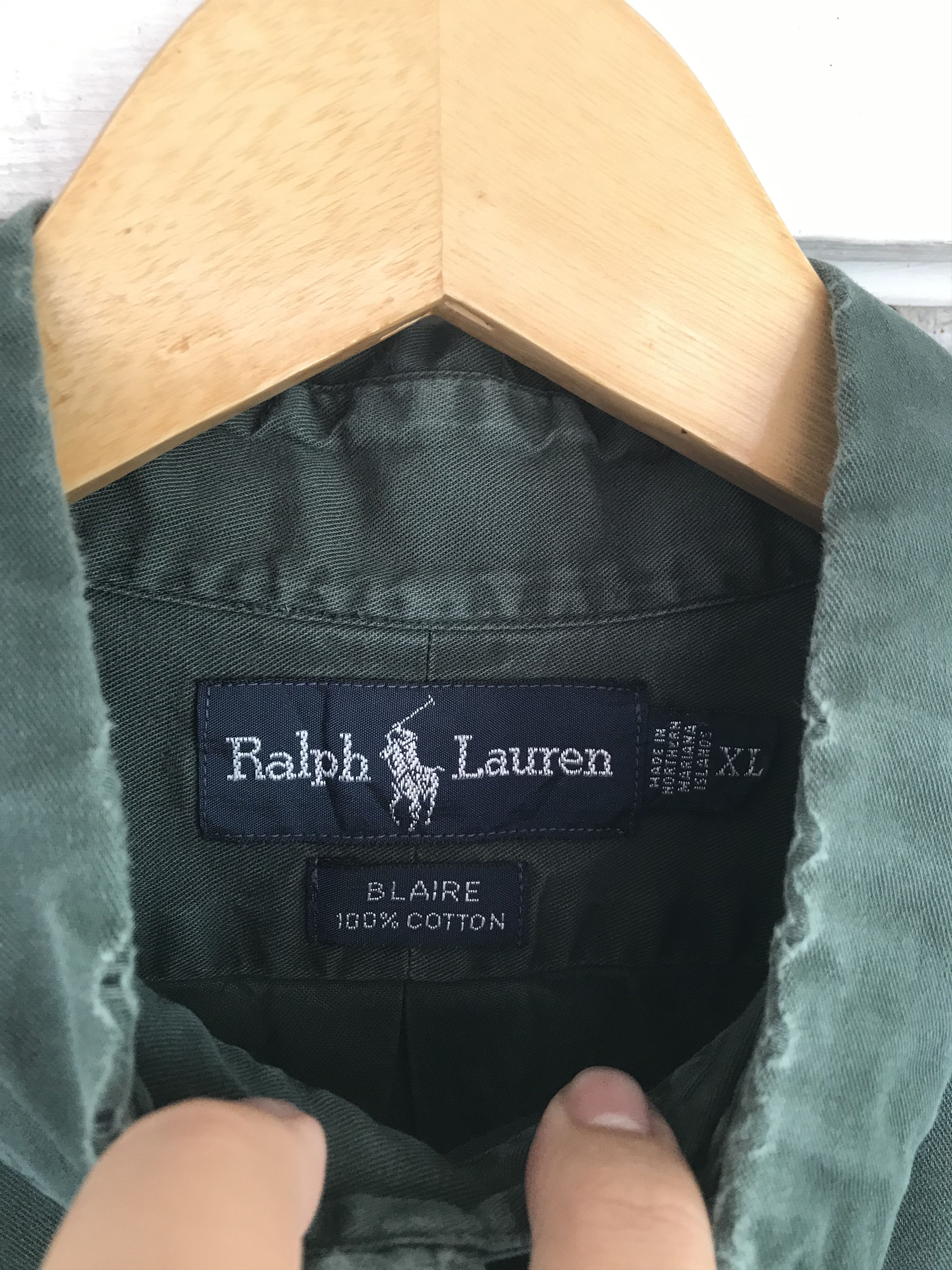 Polo Ralph Lauren × Vintage Vintage worn polo ralph lauren distressed shirts Size US XL / EU 56 / 4 - 4 Thumbnail