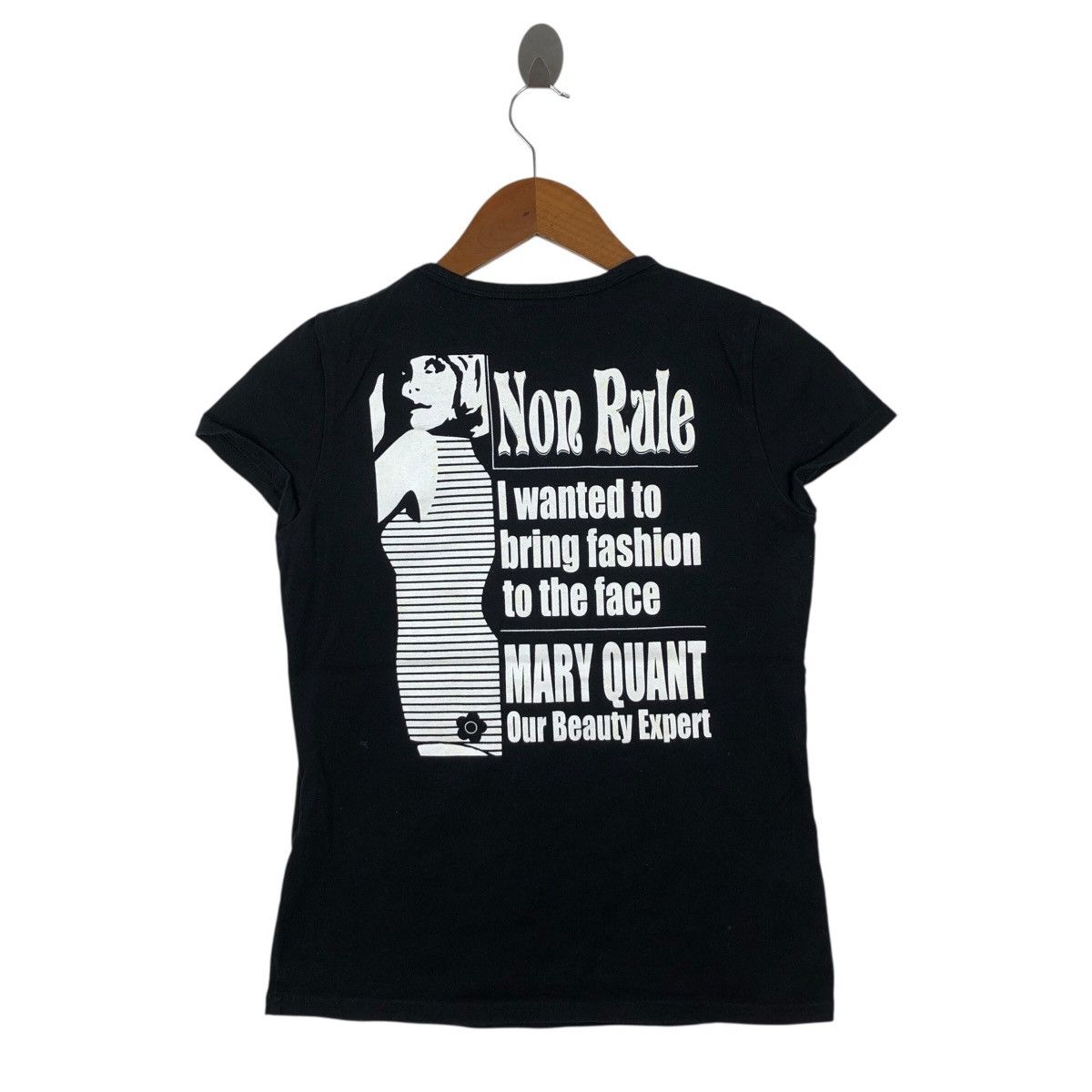 Vintage MARY QUANT LONDON Women T-Shirt Size M / US 6-8 / IT 42-44 - 1 Thumbnail
