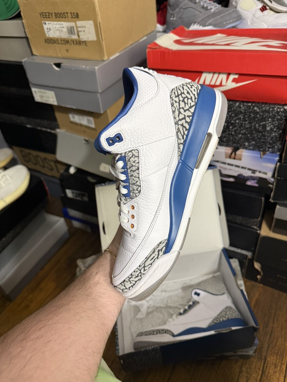 Jordan Brand Jordan retro 3 Wizard sz 9.5 Size US 9.5 / EU 42-43 - 3 Thumbnail