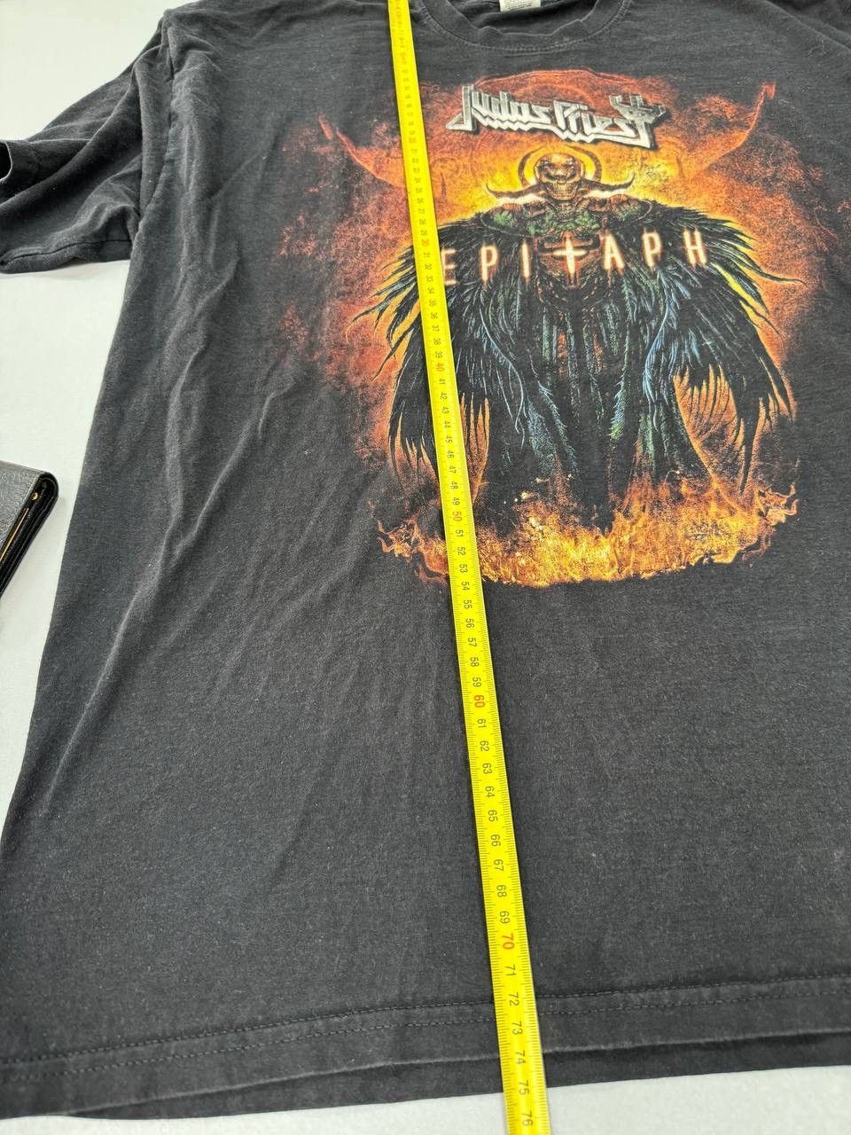 Judas Priest × Vintage 2012 JUDAS PRIEST Epitaph World Concert Tour T-Shirt Size US XL / EU 56 / 4 - 5 Thumbnail