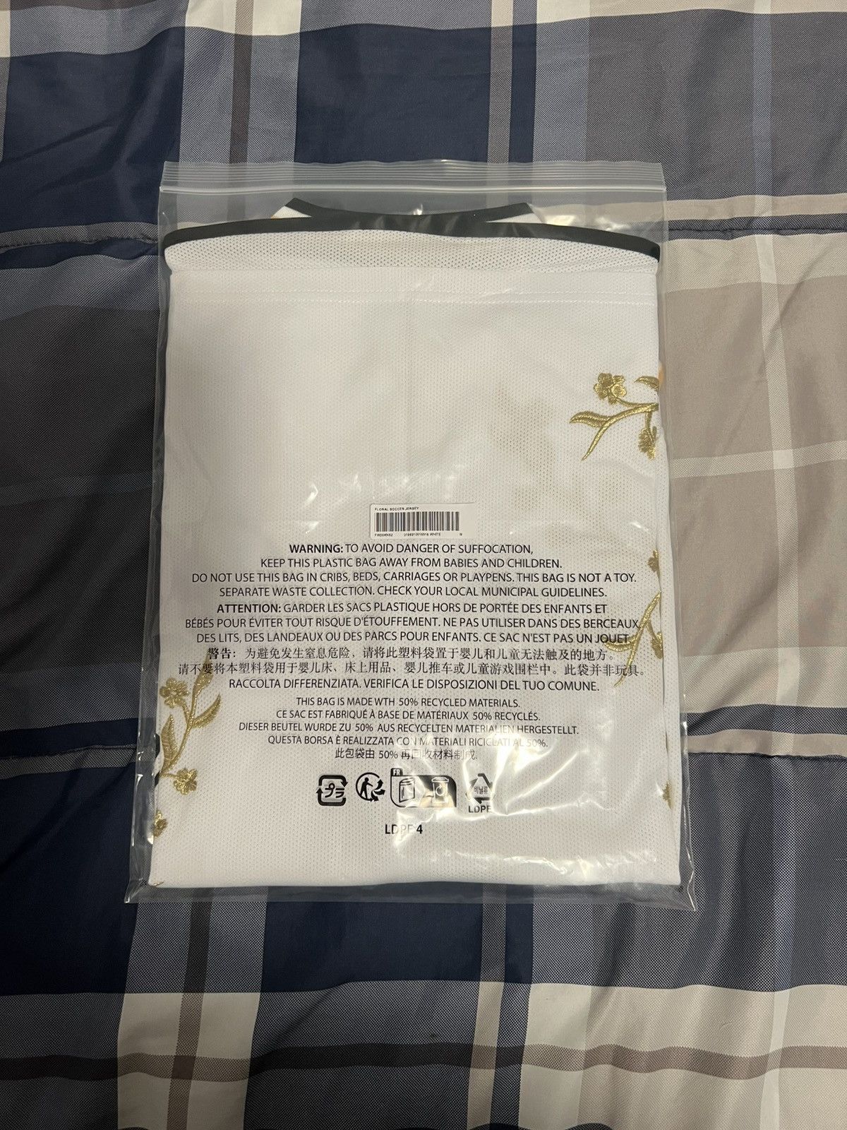 Supreme Supreme Floral Soccer Jersey Size Medium Size US M / EU 48-50 / 2 - 2 Thumbnail