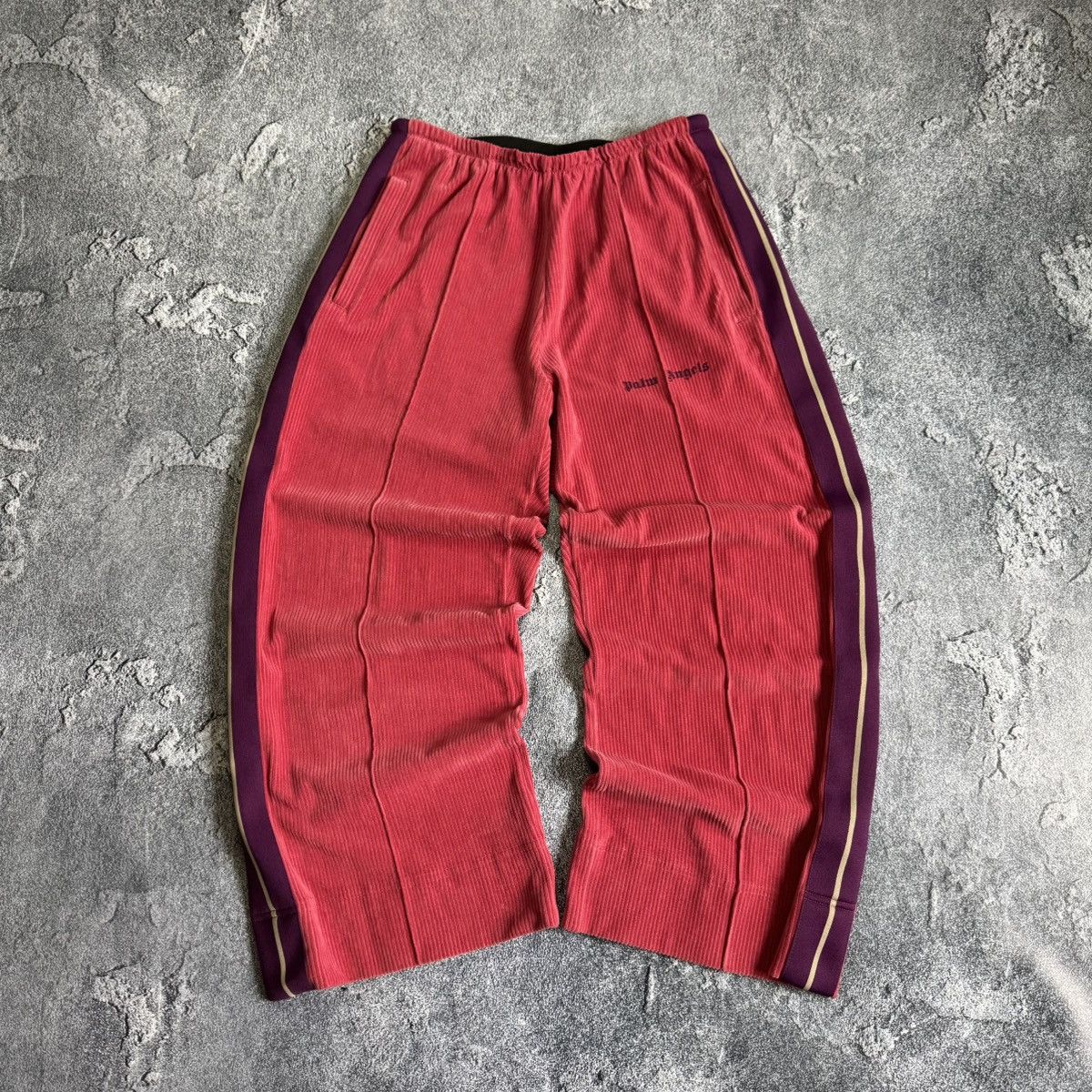 Palm Angels Palm Angels Track Pants Luxury Streetwear Colour Pink Size 28" / US 6 / IT 42 - 1 Thumbnail