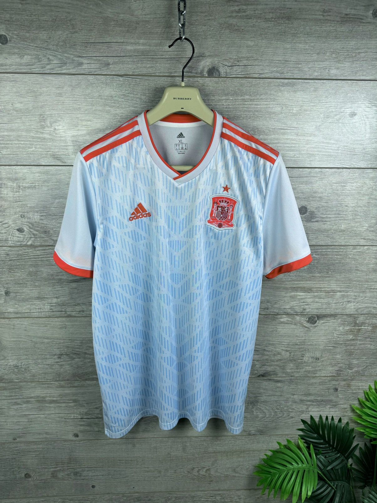 Adidas Adidas NWT Climalite Spain RFEF Soccer Jersey Size XL Size US XL / EU 56 / 4 - 4 Thumbnail