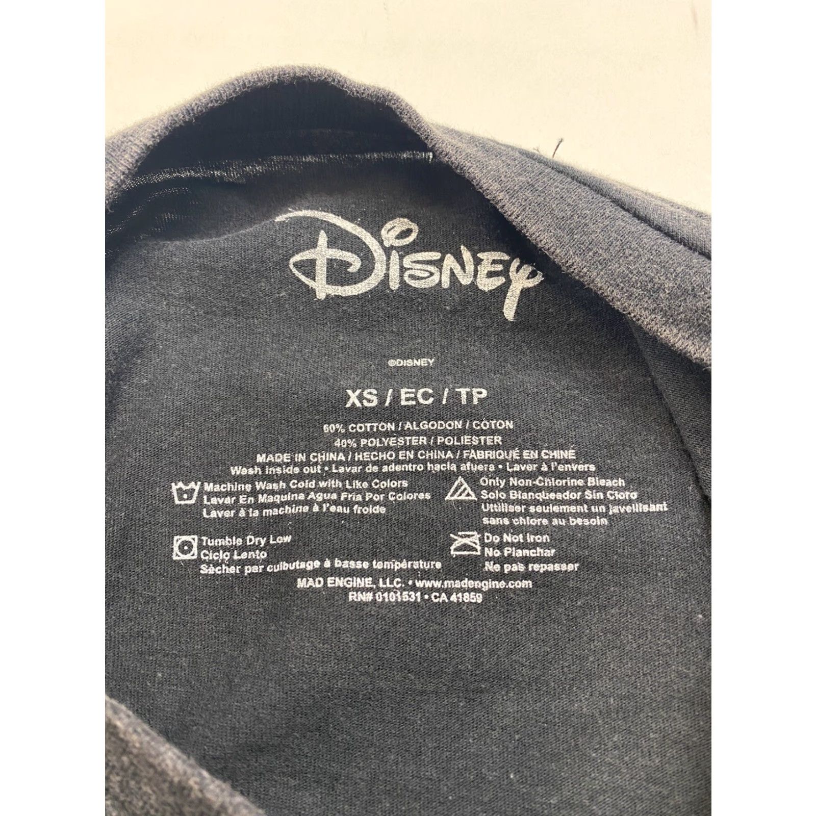 Disney VINTAGE Disney Shirt Womens XS Forward Together Crop Top Gray Crew Neck Short Sleeve Cropped Women XS Disney Size XS / US 0-2 / IT 36-38 - 5 Thumbnail