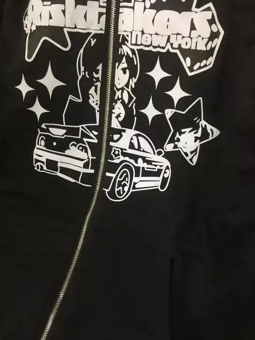 Anime × Japanese Brand Anime Car Ristakers New York Hoodie Size US M / EU 48-50 / 2 - 3 Thumbnail