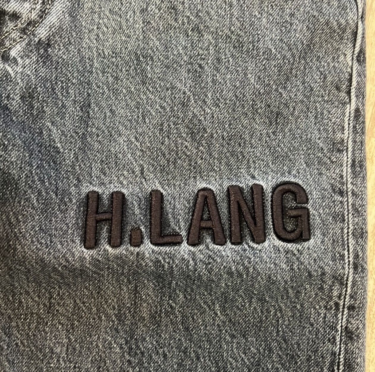 Helmut Lang Helmut Lang Unisex Straight Leg Grey Jeans Size US 28 / EU 44 - 6 Thumbnail