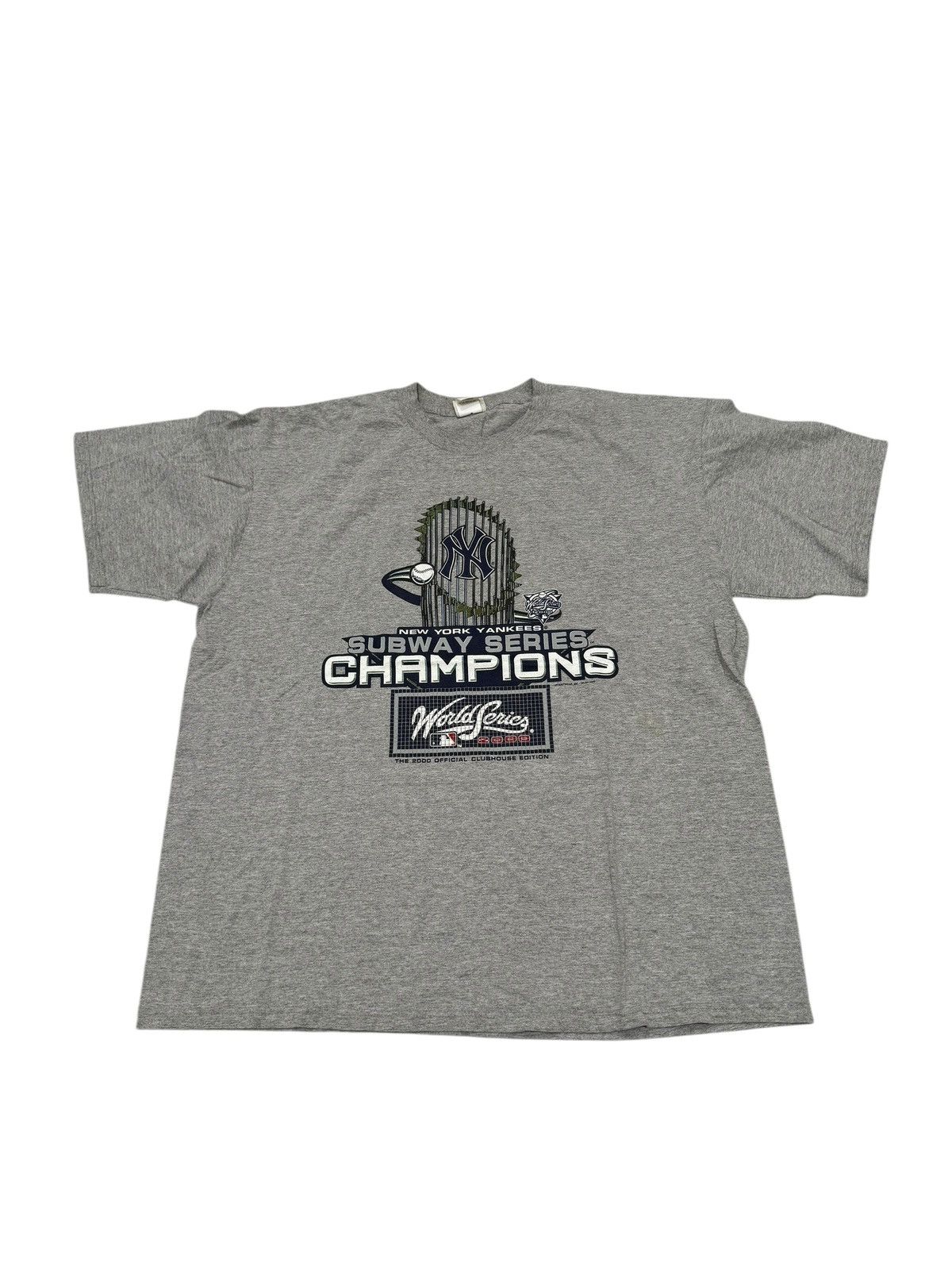 MLB Vintage Lee Sports New York Yankees Subway Series 2000 Shirt Size US XXL / EU 58 / 5 - 1 Thumbnail