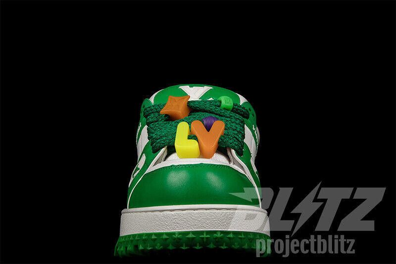 Louis Vuitton LOUIS VUITTON LV TRAINER MAXI SNEAKER GREEN VIRGIL ABLOH Size US 13 / EU 46 - 10 Thumbnail