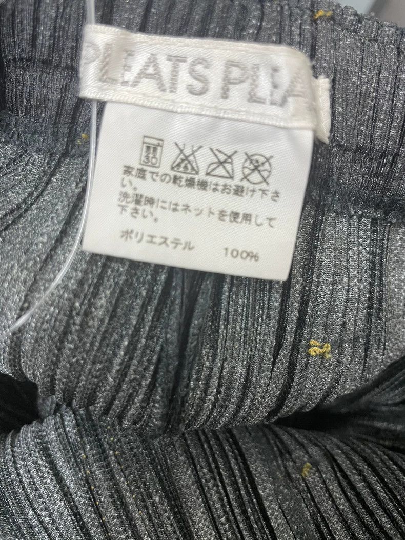 Issey Miyake Issey Miyake size:3 Black denim series wide-leg pants Size 22" - 6 Thumbnail