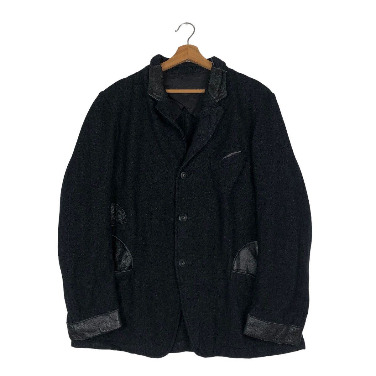 Issey Miyake 🔥Vintage Journal Standard Homestead Chore Jacket Leather Size US L / EU 52-54 / 3 - 1 Thumbnail