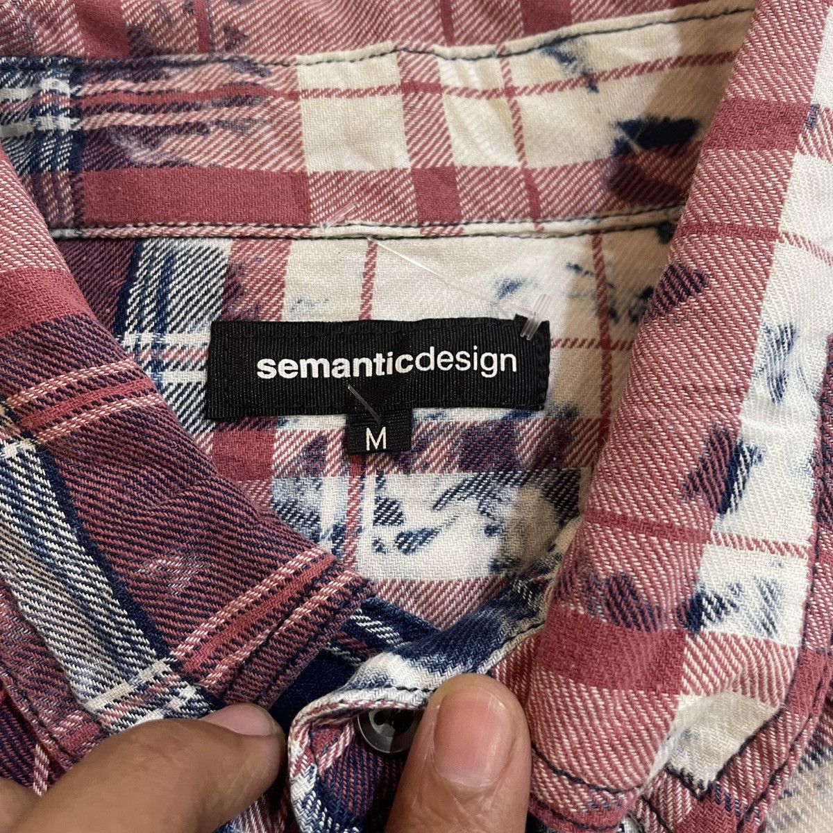 semanticdesign Semantic Design Flannel Shirt Size US M / EU 48-50 / 2 - 7 Thumbnail