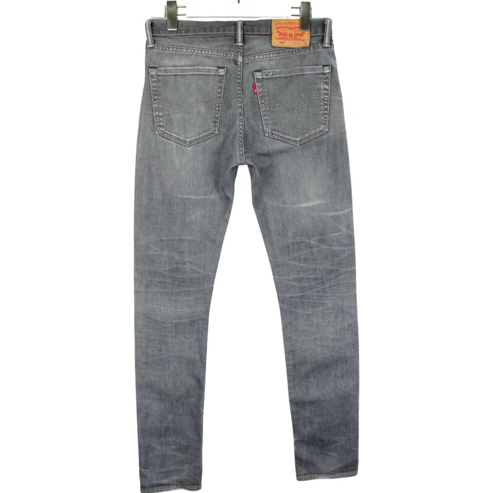 Levi's LEVI'S 510 Jeans Men's W31/L32 Grey Slim Fit Stretch Zip Fly Size US 31 - 2 Thumbnail