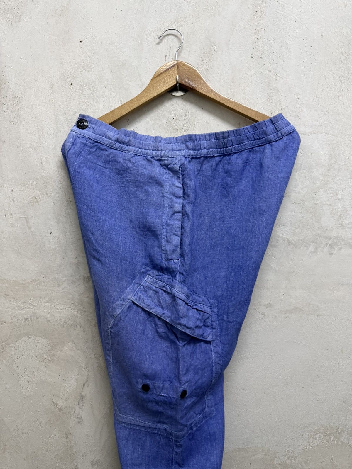 Stone Island Stone Island Garment Dyed Relaxed Cargo Pants Size US 34 / EU 50 - 8 Thumbnail