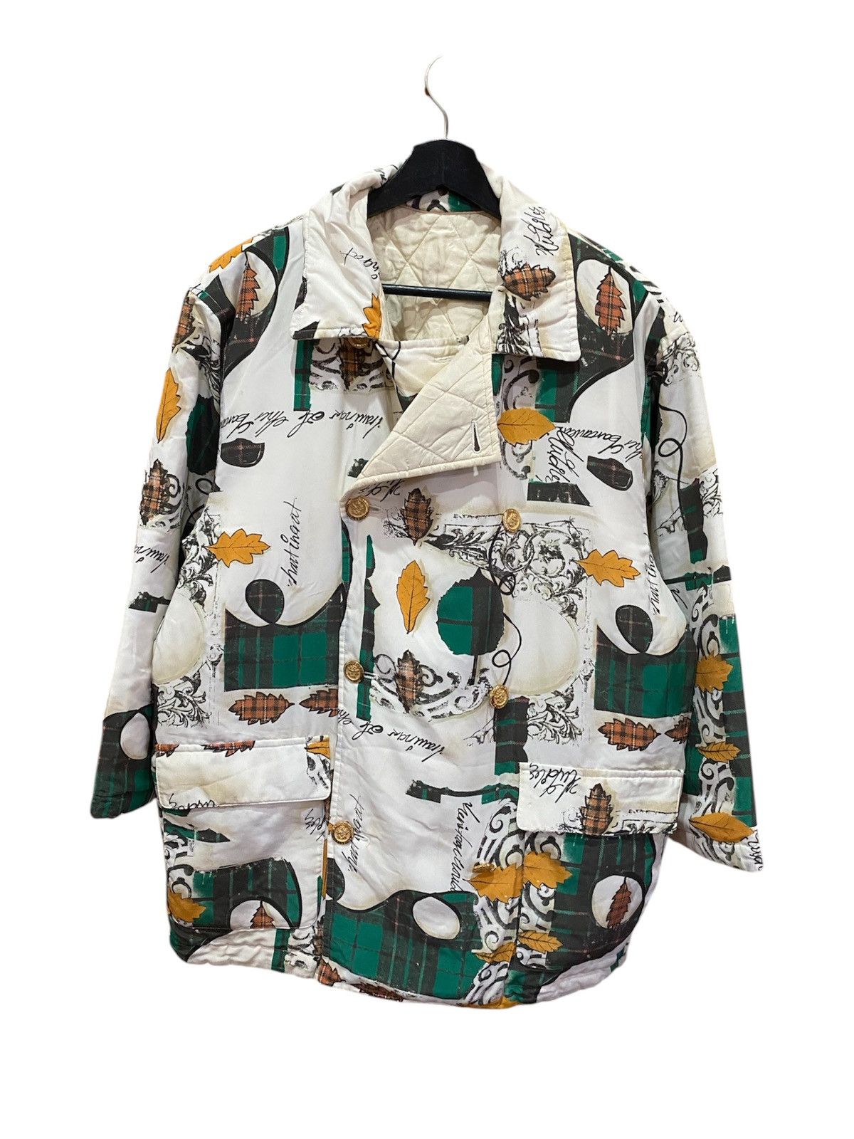 Vintage VINTAGE 90S ALL OVERUSE PRINT AMUSEMENT JACKET Size US M / EU 48-50 / 2 - 1 Thumbnail