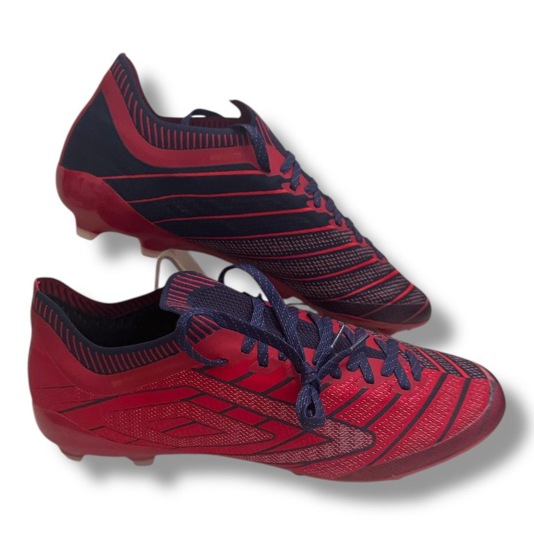 Umbro Umbro Men's Velocita Elixir Pro FG Soccer Cleat, Red/White/B Size US 11 / EU 44 - 8 Thumbnail