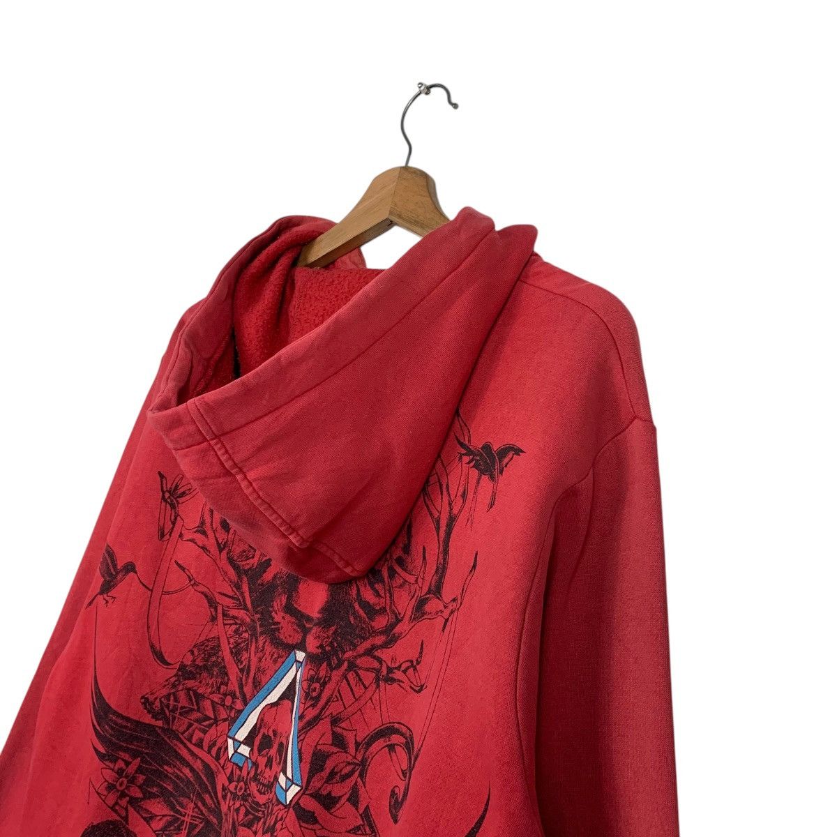 Japanese Brand Vintage Insight Fifty One Big Print Hoodie Size US S / EU 44-46 / 1 - 9 Thumbnail