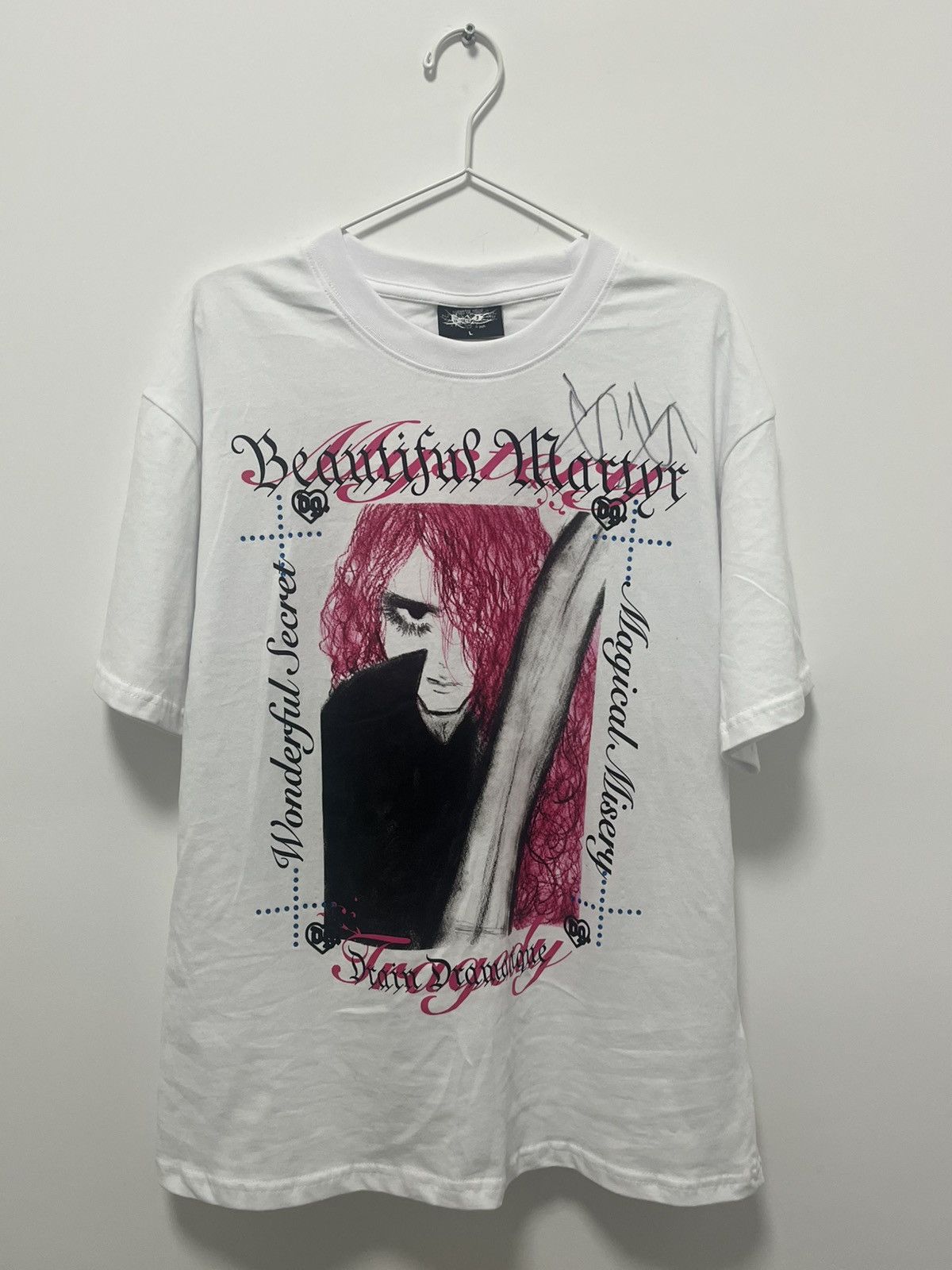 Drain Gang bladee martyr tour tshirt signed by yung sherman Size US L / EU 52-54 / 3 - 2 Thumbnail