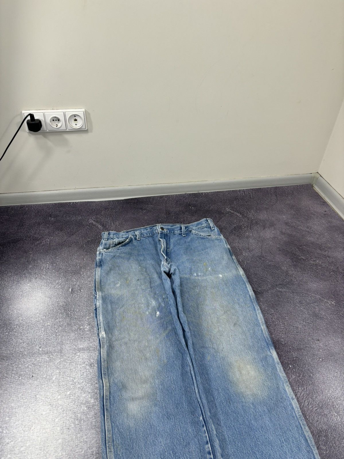 Dickies Vintage Dickies Toyota Embroidery Workwear Denim Baggy Jeans Size US 38 / EU 54 - 11 Thumbnail