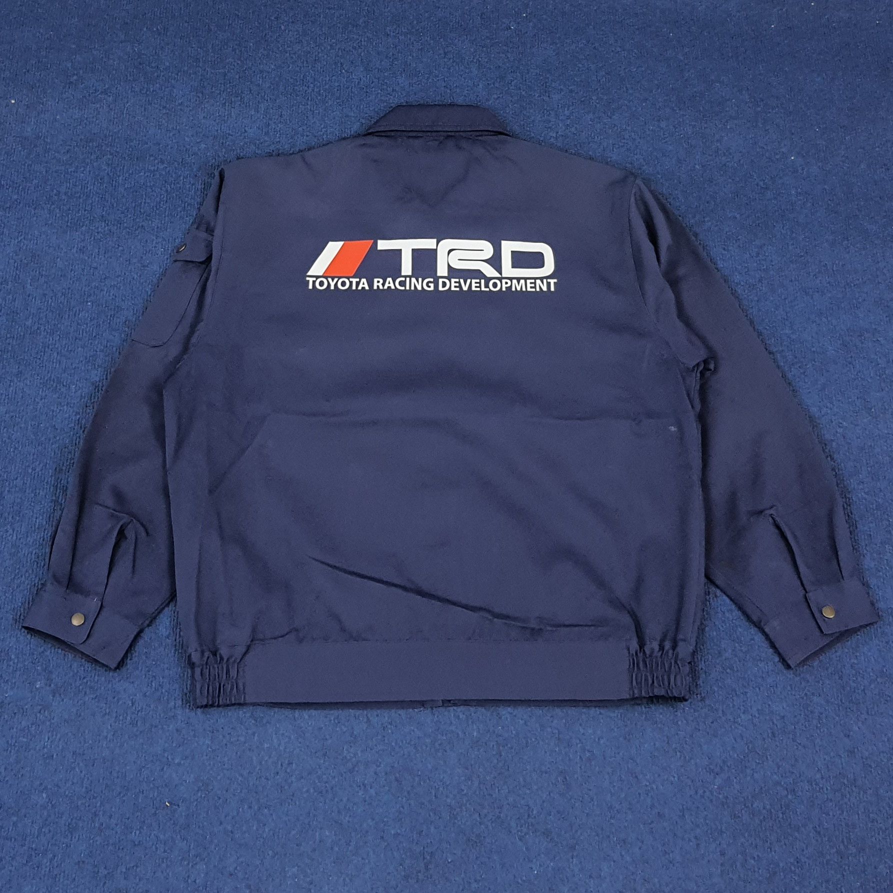 Japanese Brand × Vintage Vintage TRD Toyota Racing Development Japan Brand Jacket Size US L / EU 52-54 / 3 - 1 Thumbnail