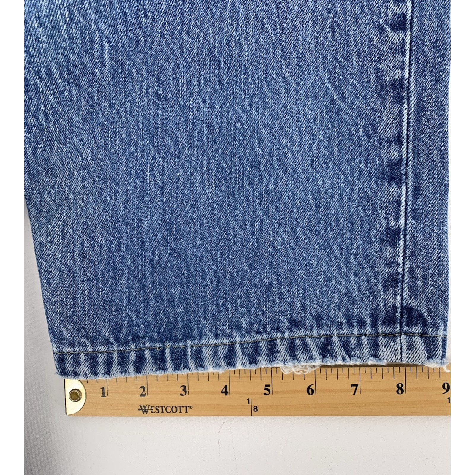 Levi's VTG Levi's 501 Button Fly Straight Leg 39x28.5" Jeans Size US 39 - 16 Thumbnail