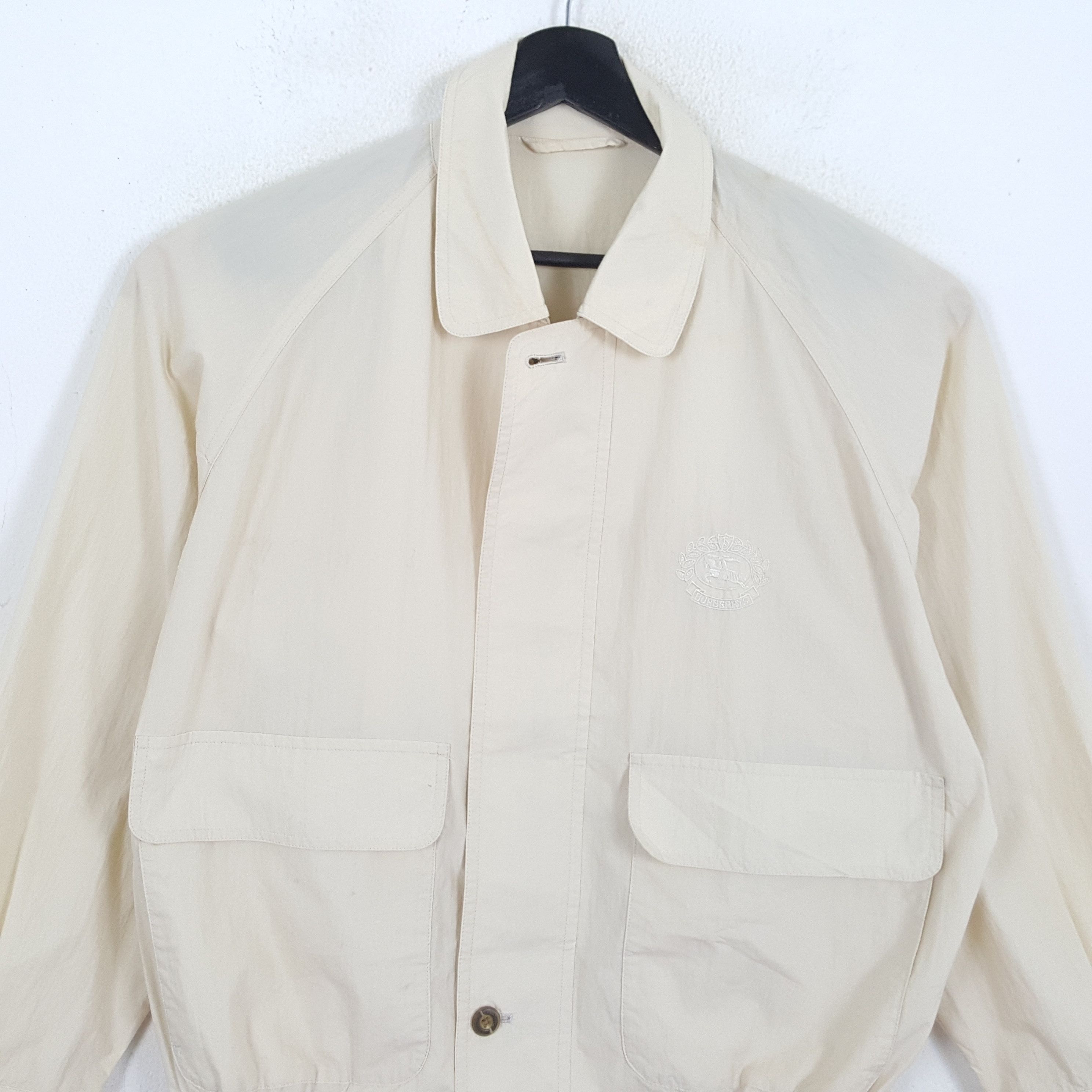 Burberry × Vintage BURBERRYS LONDON Luxury Brand Double Pocket Jacket Size US L / EU 52-54 / 3 - 2 Thumbnail