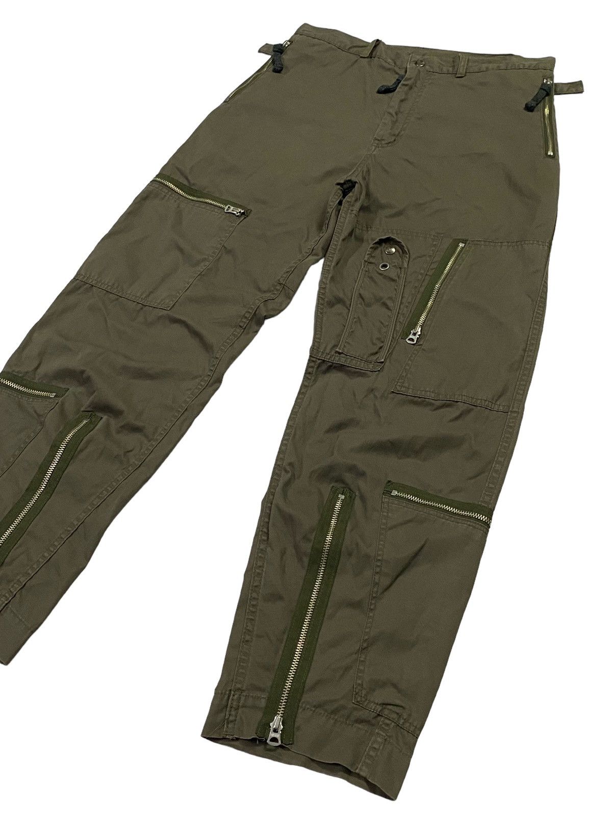 Japanese Brand × Post Overalls Rare💥Post Overalls Synchro Systems Parachute Cargo Pants Size US 33 - 20 Thumbnail