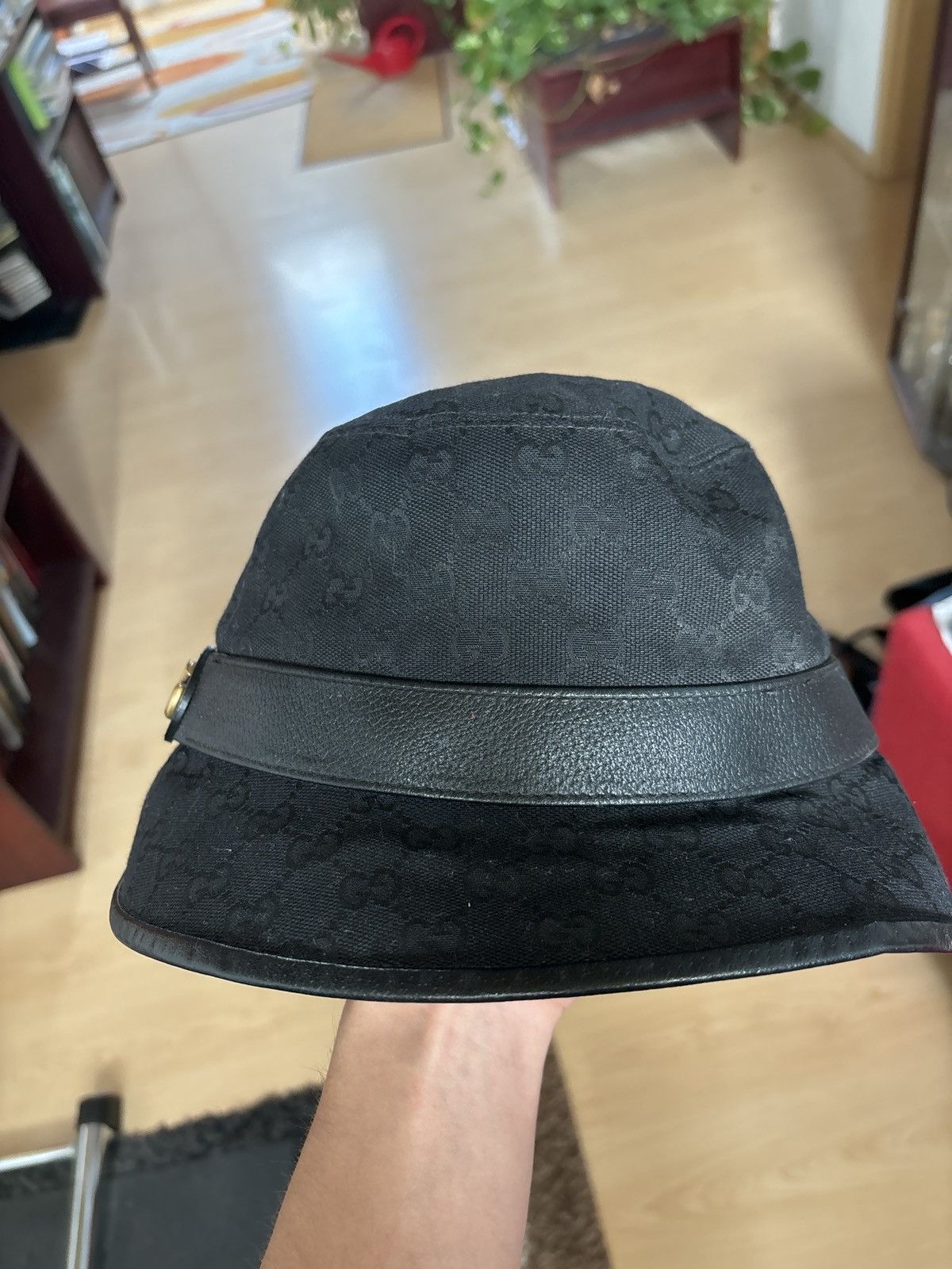Gucci Hat Gucci Size 46 - 7 Thumbnail