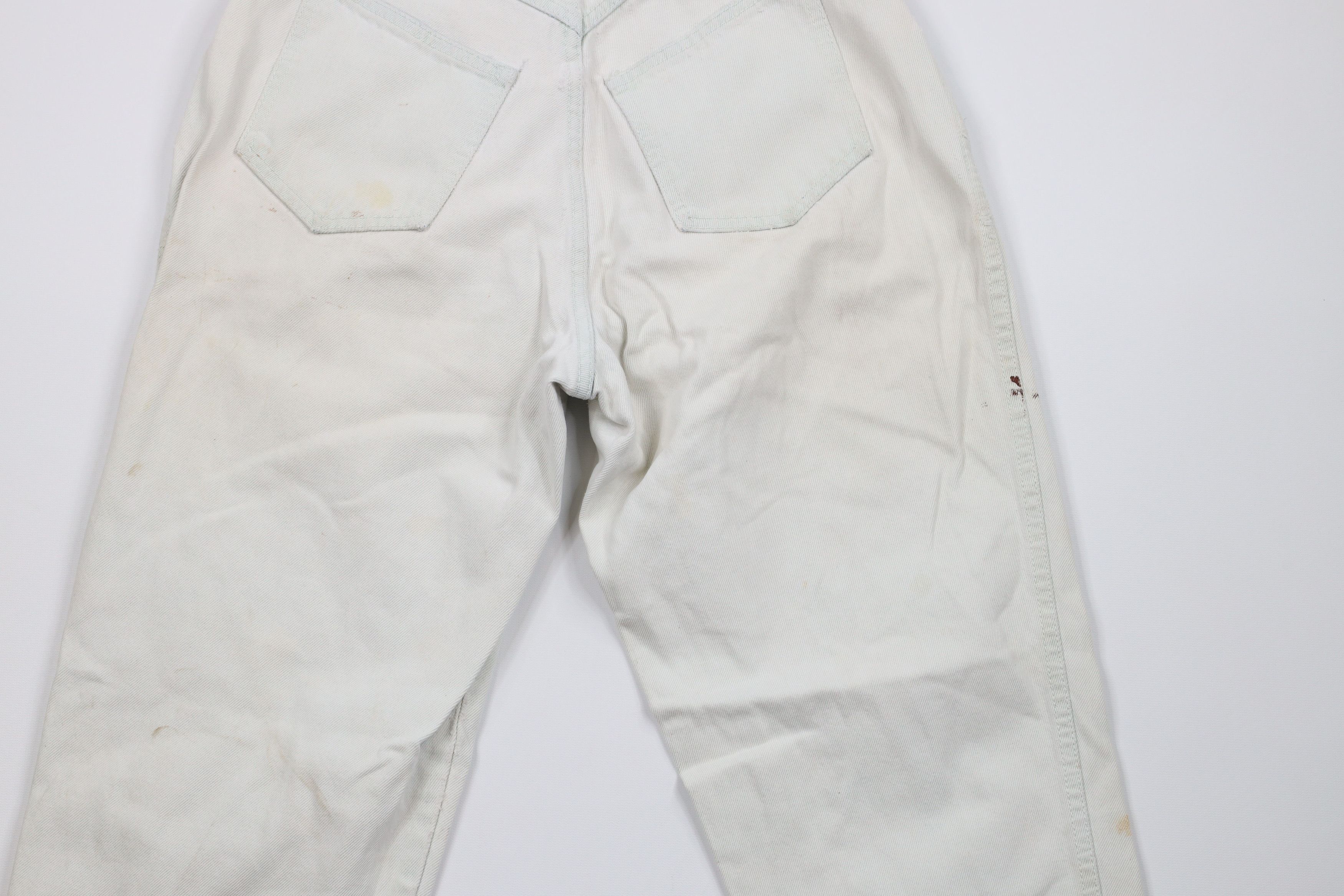 Vintage Vintage 90s Streetwear Pleated Tapered Leg Denim Jeans Blue Size 30" / US 8 / IT 44 - 13 Thumbnail