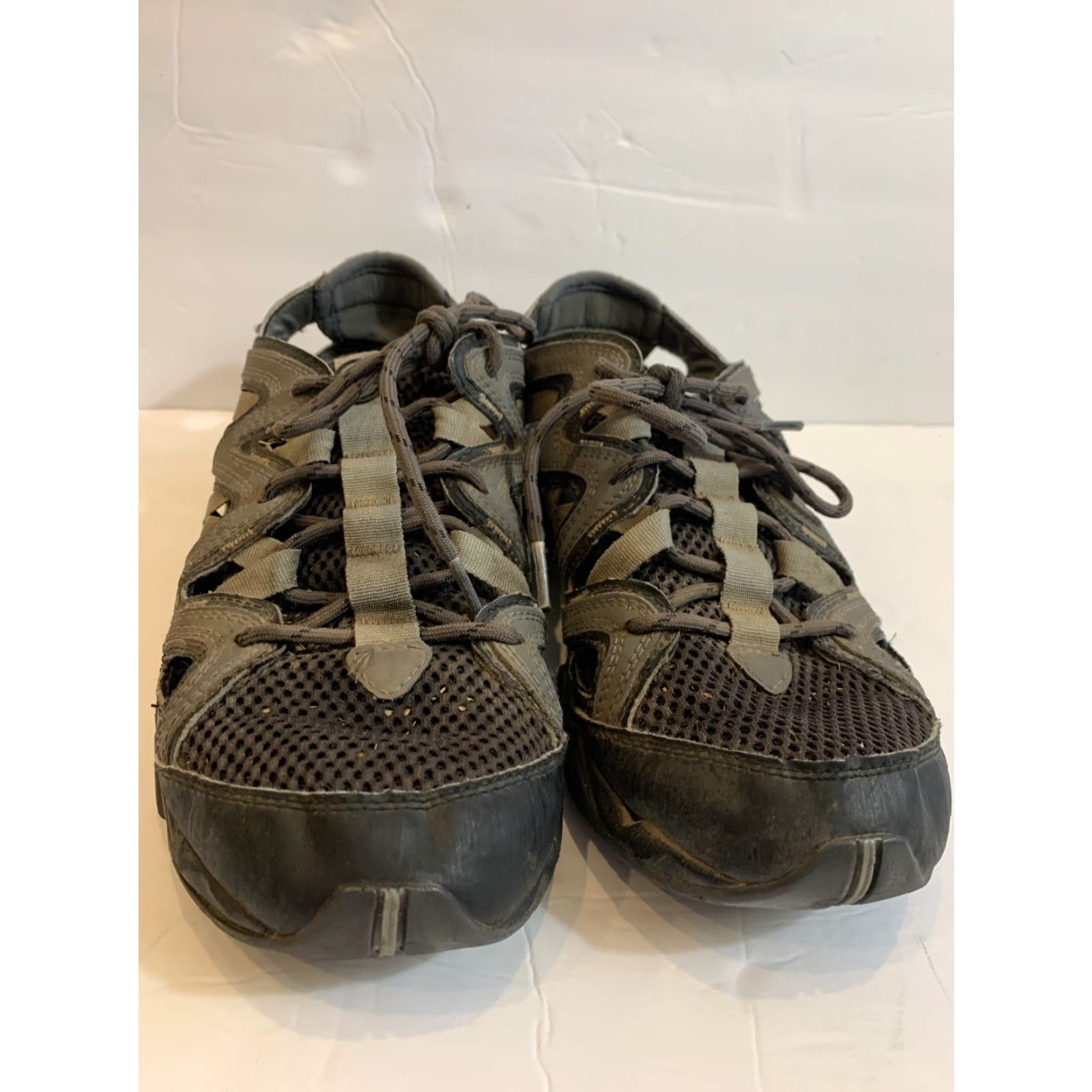 Merrell Merrell Tetrex Crest Wrap Low Top Hiking Sandals Mens 8 Black Sneaker Athletic Water Sports N/A Size US 9 / EU 42 - 4 Thumbnail
