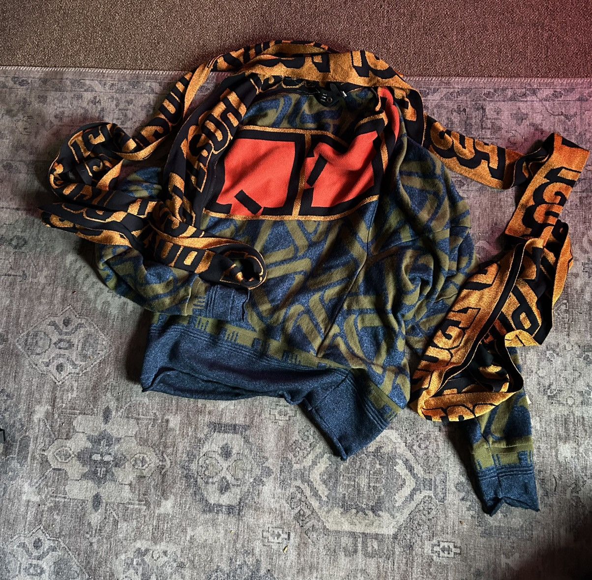 Bernhard Willhelm Bernhart Willhelm ASYMMETRICAL TWILIGHT POST SWEATER Size US M / EU 48-50 / 2 - 1 Thumbnail