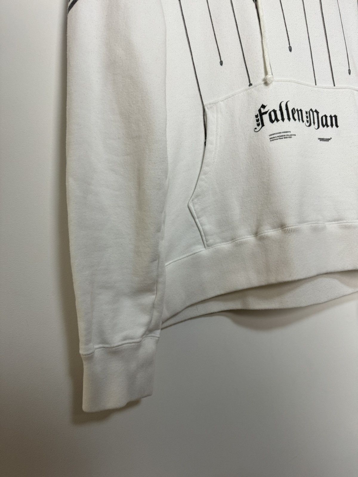 Japanese Brand AW2020 Undercover ‘Fallen Man’ Hoodie Japanese archvive Size US L / EU 52-54 / 3 - 6 Thumbnail