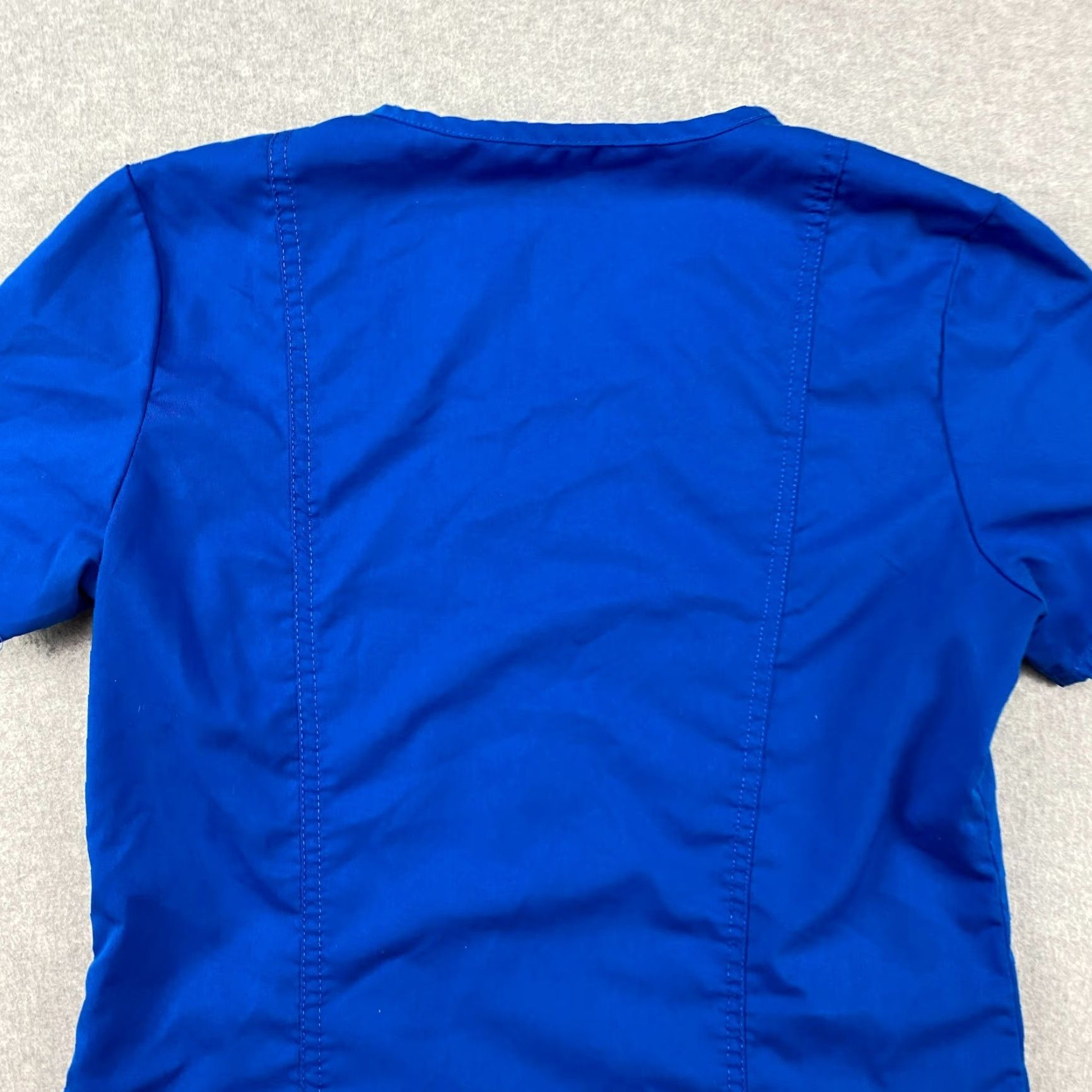 Cherokee Cherokee Scrubs Top Womens XS Blue Short Sleeve V Neck Pocket Size XS / US 0-2 / IT 36-38 - 7 Thumbnail