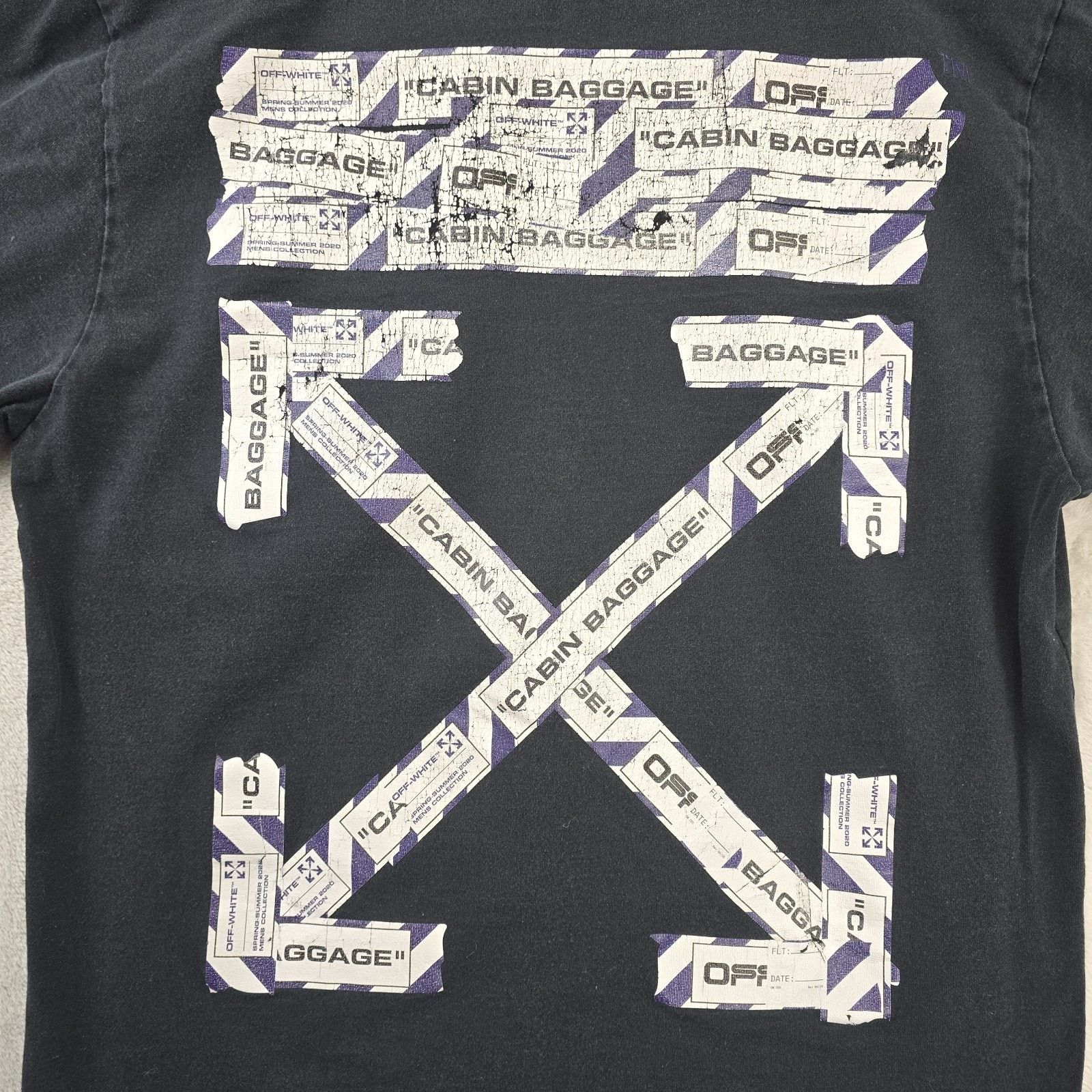 Off-White Off White Airport Tape Shirt L Operating SRL Virgil Abloh Size US L / EU 52-54 / 3 - 9 Thumbnail