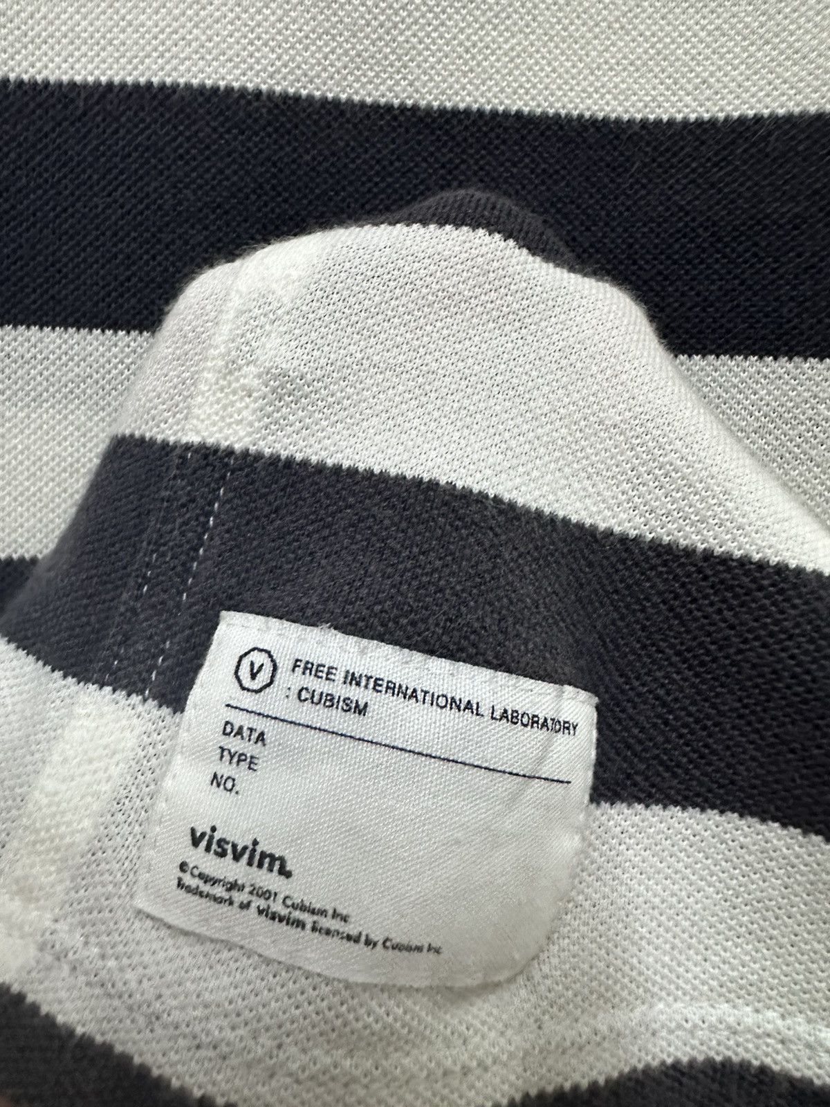 Visvim Visvim 🇯🇵 Kurt Cobain Stripes Polo Shirts Size US M / EU 48-50 / 2 - 4 Thumbnail