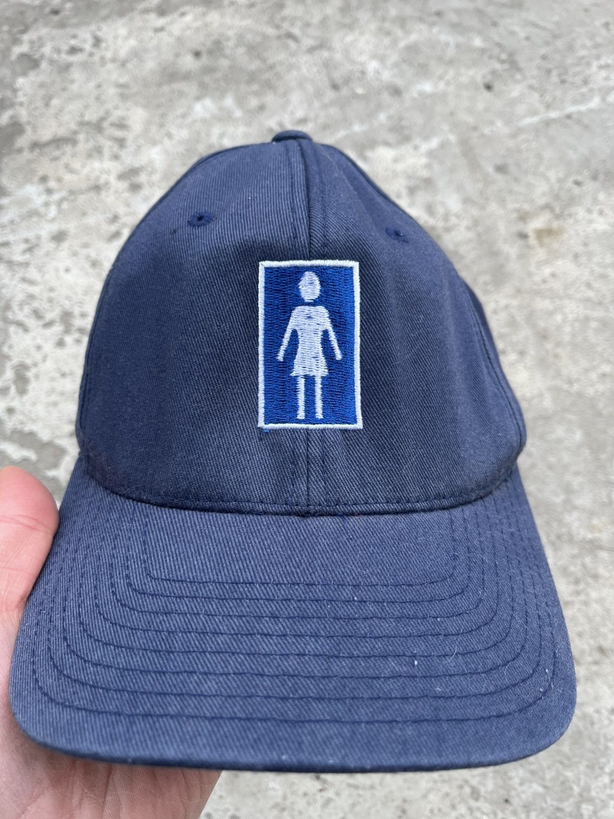 Girl Skateboards 00s Girl Skateboards OG Big Logo Cap Hat Snapback Y2K Size ONE SIZE - 2 Thumbnail