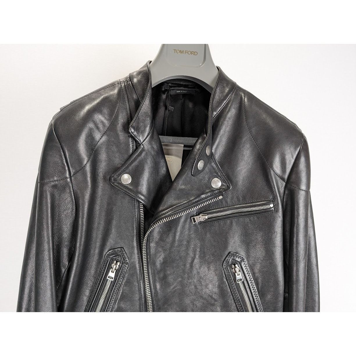 Tom Ford o1rshd1 Outerwear Other Leather Jacket in Black Size US M / EU 48-50 / 2 - 11 Thumbnail