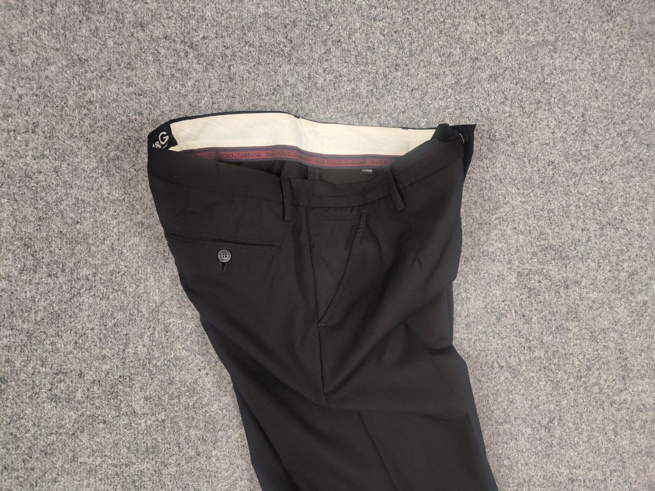Dolce & Gabbana Dolce & Gabbana Vintage Classic Black Trousers Mens Pants Size US 32 / EU 48 - 7 Thumbnail