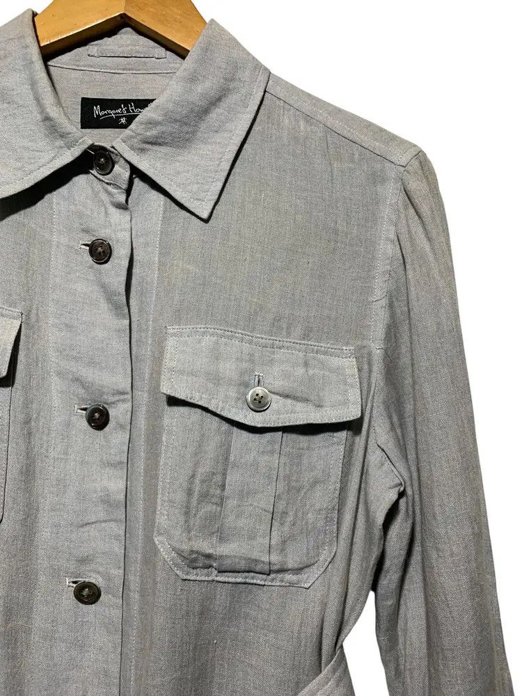 Margaret Howell Margaret Howell linen cargo parka shirt Size M / US 6-8 / IT 42-44 - 5 Thumbnail
