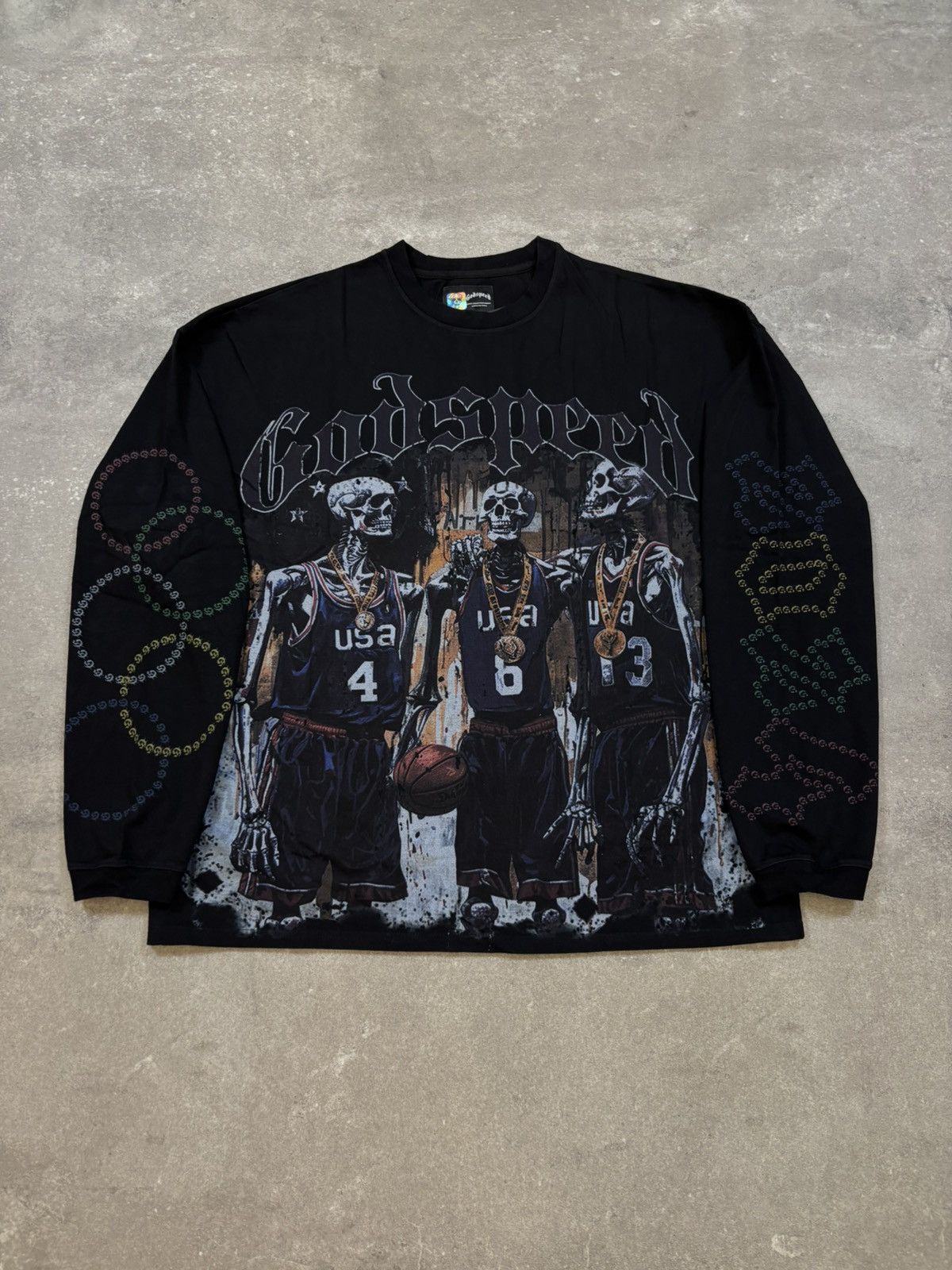 Godspeed Godspeed Dream Team 24 Longsleeve, Black Size US L / EU 52-54 / 3 - 4 Thumbnail
