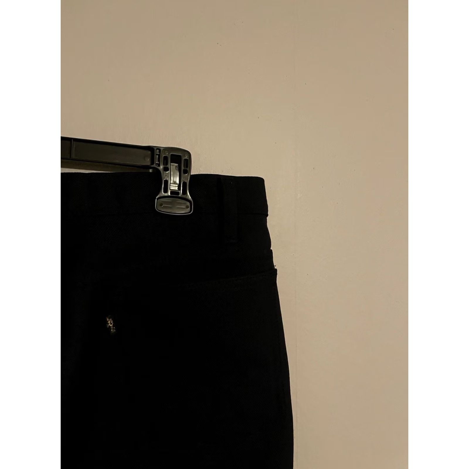 Levi's VINTAGE Levi's Dacron Polyester Made in USA Navy Blue Pants Jeans - Men's 35x34 Navy Blue Levi's Jeans Regular 35 Inseam 34 Vintage USA Mens Clothing Size US 35 - 2 Thumbnail