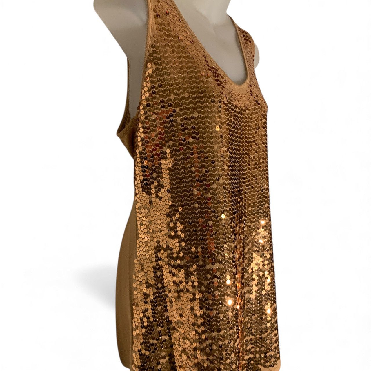 Philosophy di Lorenzo Serafini Hold Sequined Tank Top Size M / US 6-8 / IT 42-44 - 2 Thumbnail