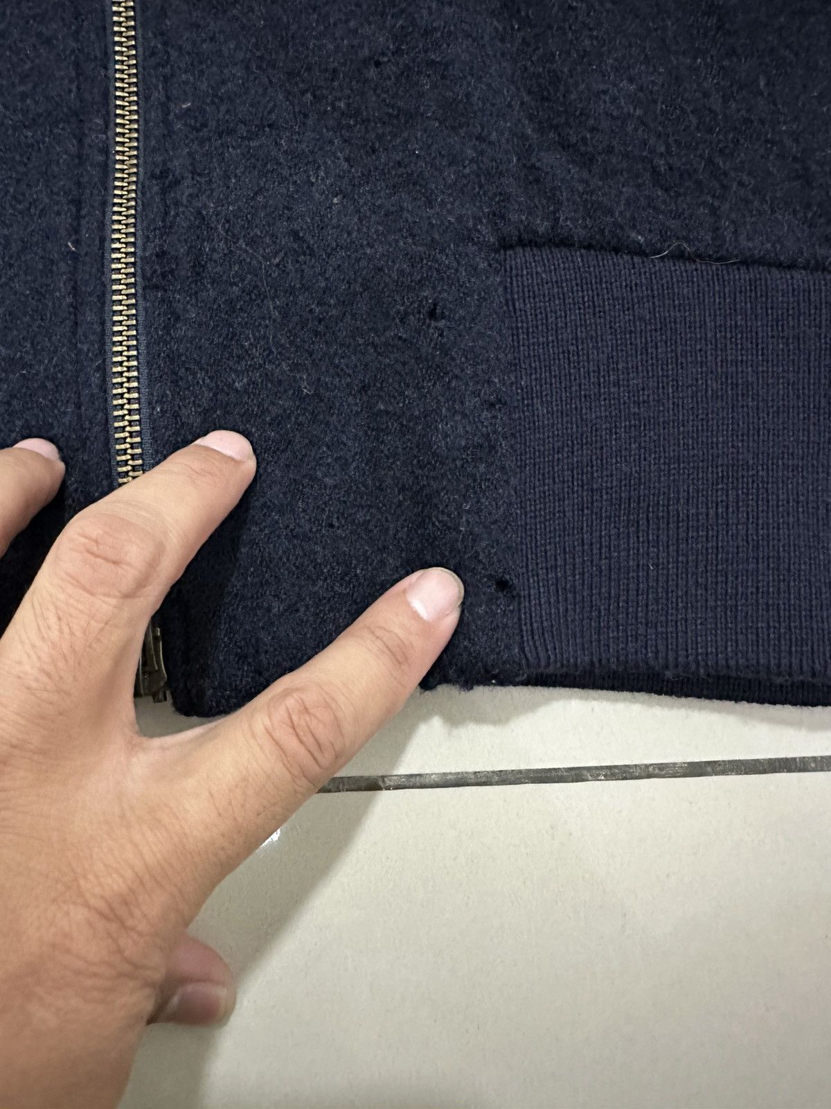 Issey Miyake Rare Ne-net Issey Miyake High Neck Wool Jacket Design Size US M / EU 48-50 / 2 - 8 Thumbnail
