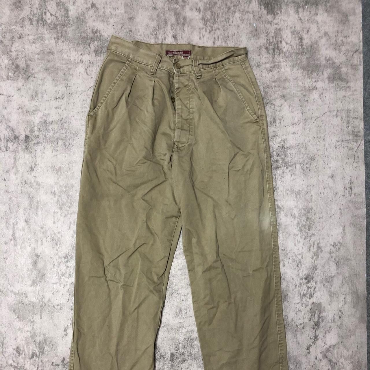 Levi's Levi's khaki pleated pants #khaki Size US 30 / EU 46 - 1 Thumbnail