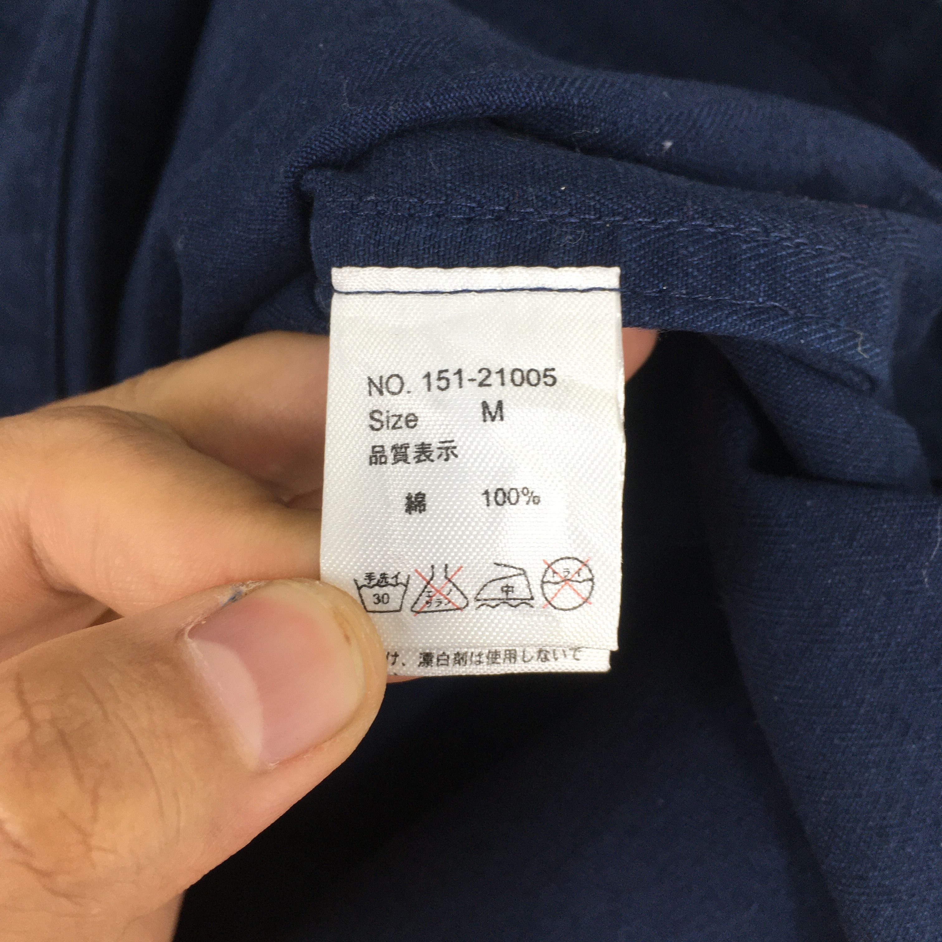 Vetra Vintage Pacifism Worker Frenchwork Blue Jacket Medium Size US M / EU 48-50 / 2 - 6 Thumbnail
