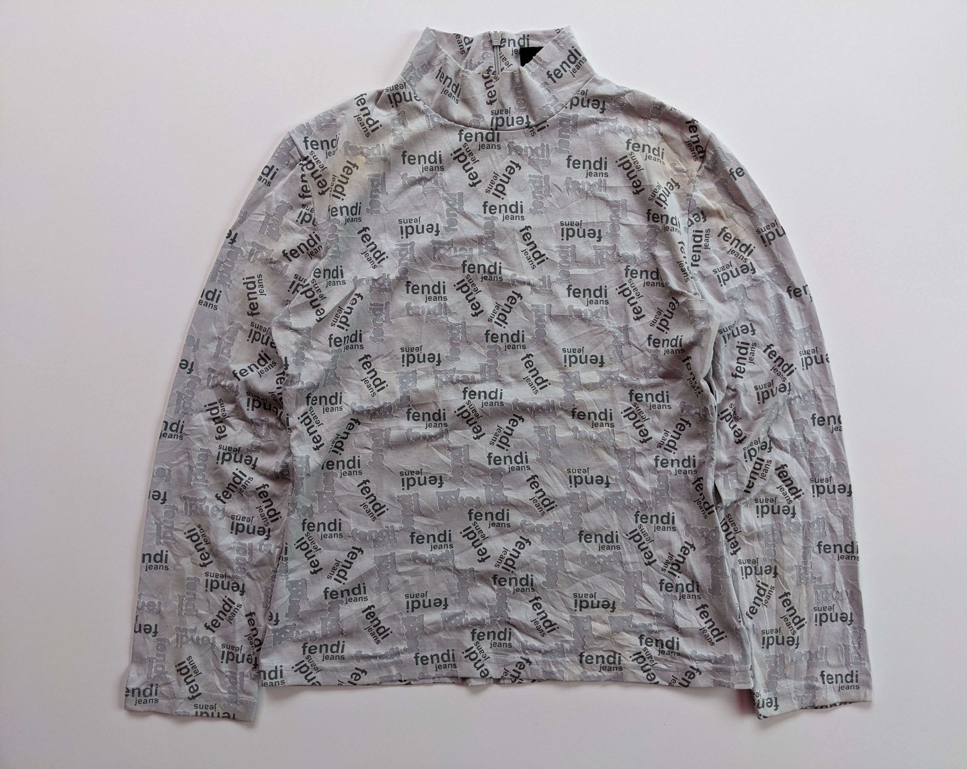 Fendi Fendi monogram crop top Size S / US 4 / IT 40 - 1 Thumbnail