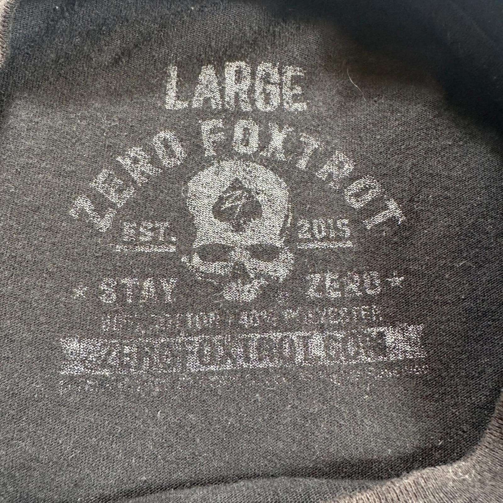 Other Zero Foxtrot Skull Feather Native American T Shirt Men L Size US L / EU 52-54 / 3 - 5 Thumbnail