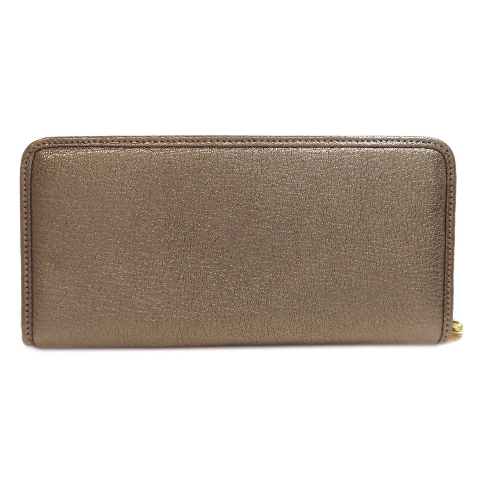 Loewe LOEWE Round Long Wallet Leather Women's Size ONE SIZE - 1 Thumbnail