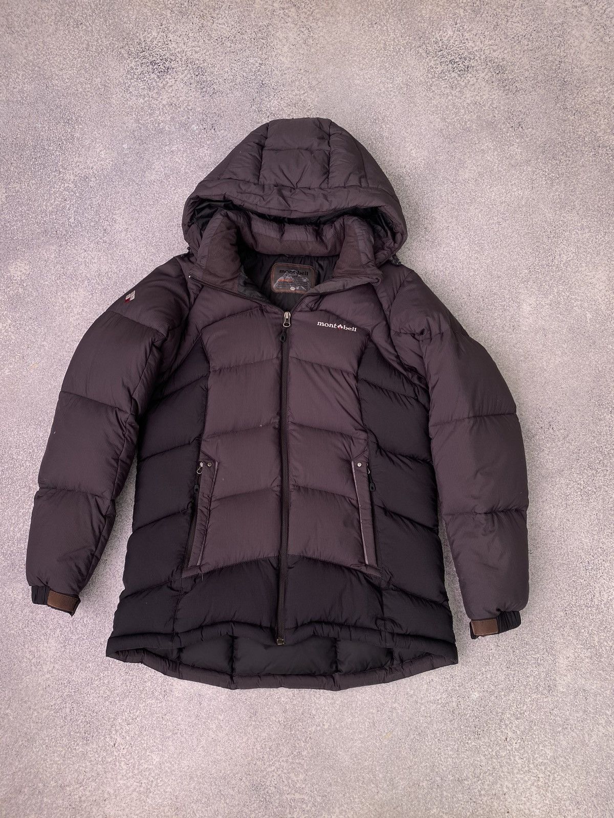 Montbell × Vintage Vintage Montbell Puffer Bordeaux Jacket Size US M / EU 48-50 / 2 - 7 Thumbnail
