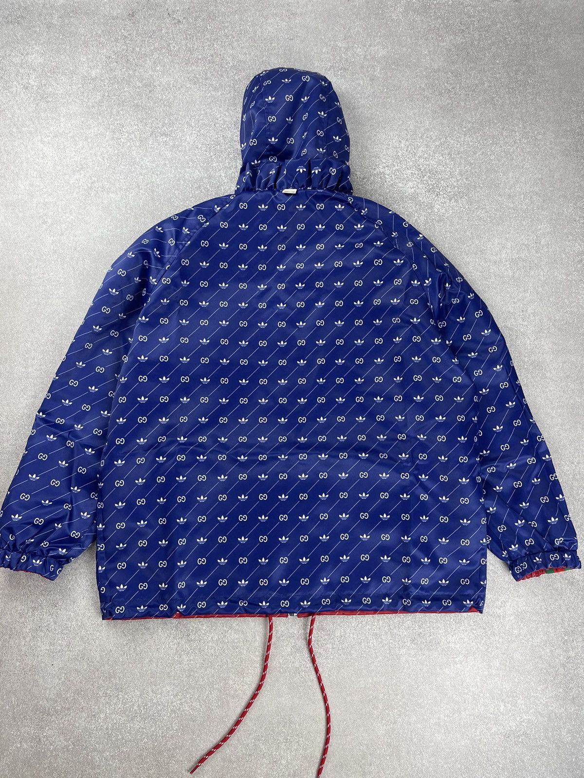 Gucci Adidas x Gucci Reversible Jacket Red/Blue Size 40 Size S / US 4 / IT 40 - 12 Thumbnail