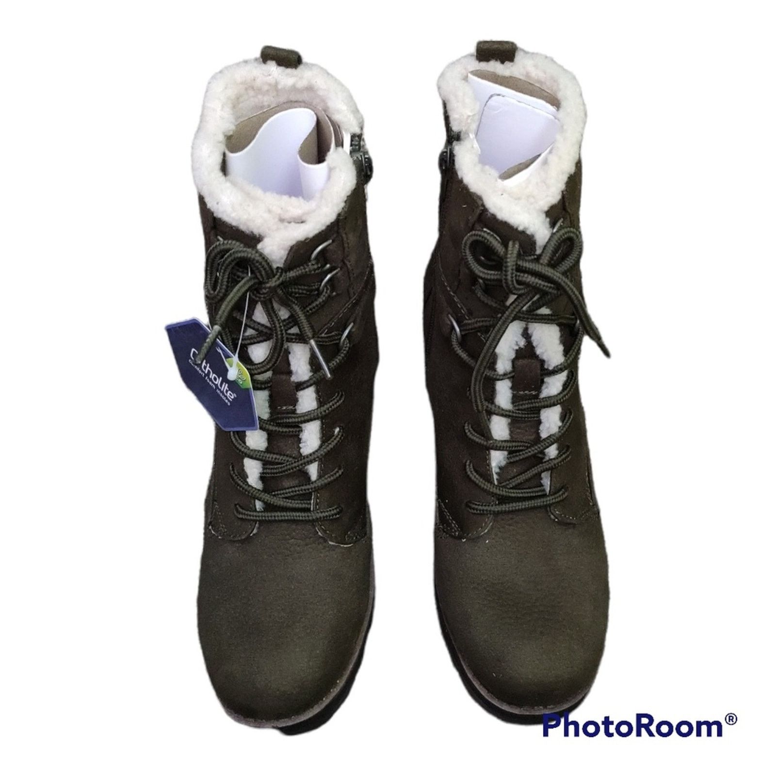 Sonoma Sonoma Goods For Life Platypus Sherpa-Lined Combat Boots 6.5 Size US 6.5 / IT 36.5 - 7 Thumbnail